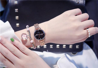 Watch With Bracelet Ladies Wrist Watch