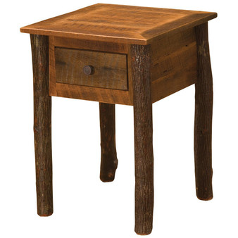 Barnwood One Drawer Nightstand