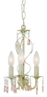 Crystal Garden 3 Light Chandelier Clear