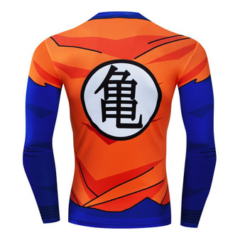 Dragon Ball Z -  Goku Long Sleeve Compression T Shirt