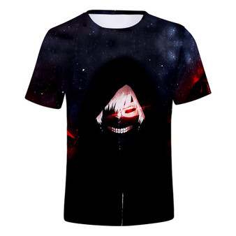 Tokyo Ghoul 3D Print T-Shirt For Men