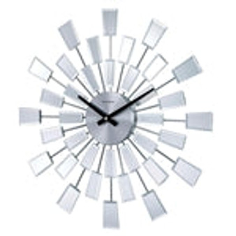 Mirrored Pixel Wall Clock