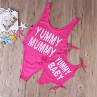 Yummy baby Yummy mummy mommy and me daughter matching swimsuit