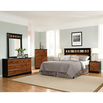 Cambridge Westminster 5 Piece Suite: Queen Headboard, Dresser, Mirror, Chest, Nightstand Bedroom Furniture Sets