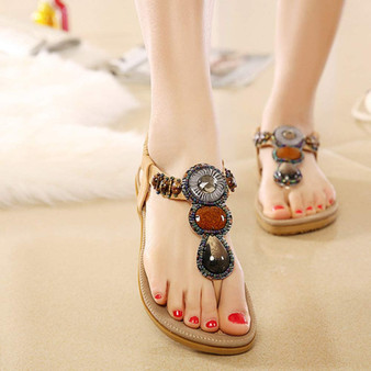 Boho Slippers Shoes Sandals