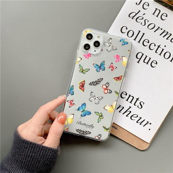 Butterfly Painting - Soft iPhone Case