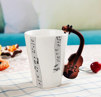 Violin Music Mug