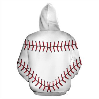 Baseball All Over Hoodie