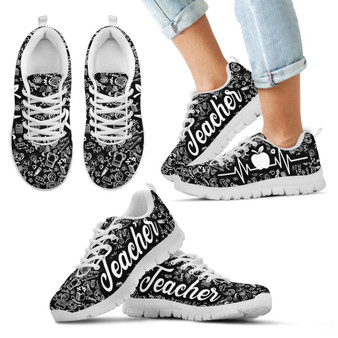 TEACHER PATTERN Kid's Sneakers