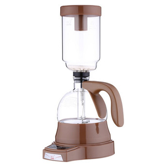 Electric Japanese Style Vacuum Siphon Coffee Brewer - makes 3 cups. Choice of EU or US plug