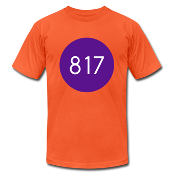 817 Area Code Fort Worth - Arlington, Texas Men's T-shirt - CTL - Multiple Colors