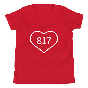 817 Fort Worth - Arlington, Texas DFW Short Sleeve Shirt - Girls/ Youth