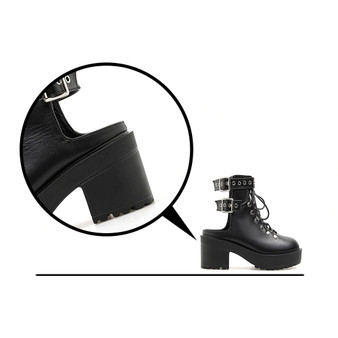 Summer Buckle Ankle Boots