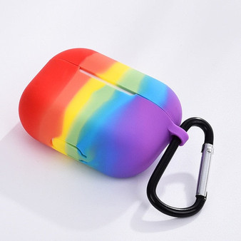 Rainbow Printed Silicone Airpod Case