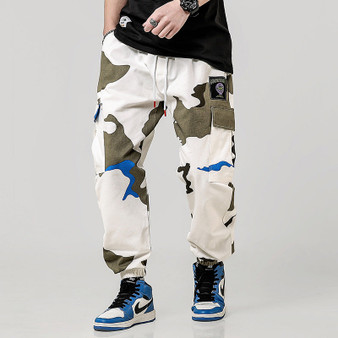 Men's Ultra Baggy Camouflage Cargo Pants