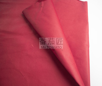 Junetree pig leather hide- pig skin genuine leather - red Colors