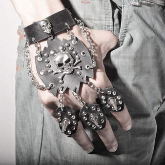 Cool Rock Skull Gloves