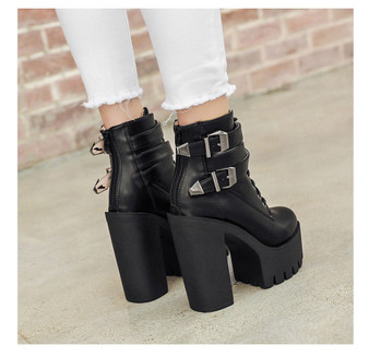 Black High Heels Boots