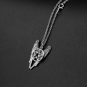 Pentagram Wing Necklace