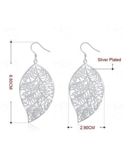 Casual Leaf Hollow Out Boho Earring