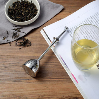 Stainless Steel Long Handle Retractable Tea Infuser