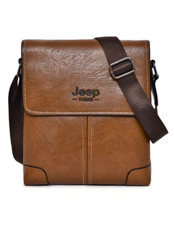 Casual Men Business Casual Shoulder Crossbody Bag Briefcase