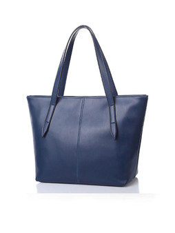 Casual Basic Plain Pu Shoulder Bag