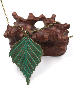 Vintage Leaf Alloy Necklaces Accessories