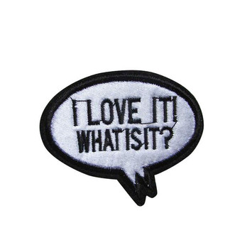 I LOVE IT! WHAT IS IT? Iron On Patch