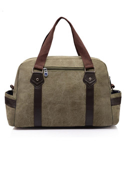 Casual Mens Retro Canvas Laptop Casual Multifunctional Handbag