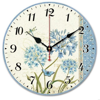 Oldtown Rustic Wooden Wall Clock Collection