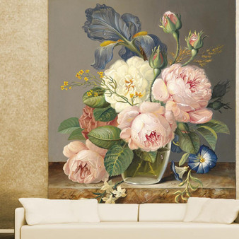 Garden Bouquet Mural Wallpaper Decal