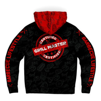 BBQ Zip Up Microfleece Premium Hoodie