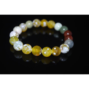 Mixed Yellow Gemstone Bracelets