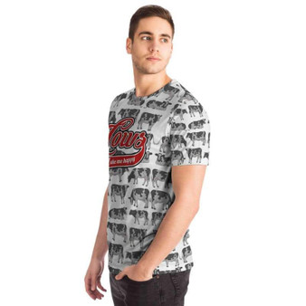 Cows All Over Print Shirt