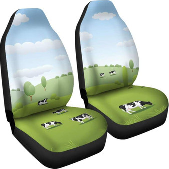 Cow Meadow Car Seat Covers (Set Of 2)