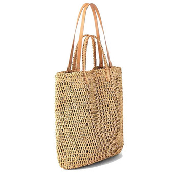 Designer Luxury Woven Shoulder Bag Bohemia Large Capacity Straw Tote