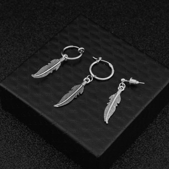 BTS Jimin Feather Earrings Kpop Jewelry