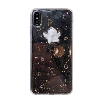 Lovely Angel Glitter iPhone Case Transparent Mobile Phone Cases