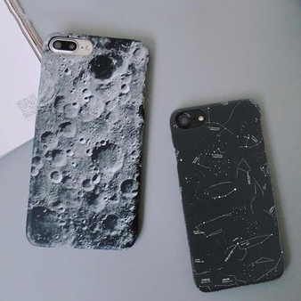 Cute Constellation Moon iPhone Case Retro Universe Series Phone Cases