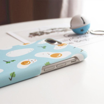 Cute Cartoon Egg Phone Cases Funny iPhone Matte Back Cover