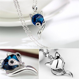 Fashion Fox Pendant Necklace for Woman: Hutzell
