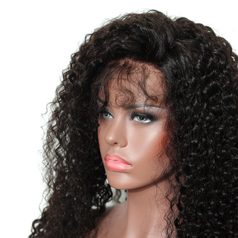 360 Lace Frontal Wig Pre Plucked With Baby Hair 180% Density Brazilian Curly Lace Frontal Human Hair Wigs Prosa Remy