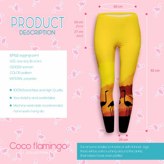 Women Legging Orange Triangle Printing Fashion Cozy Leggings High Waist Woman Pants