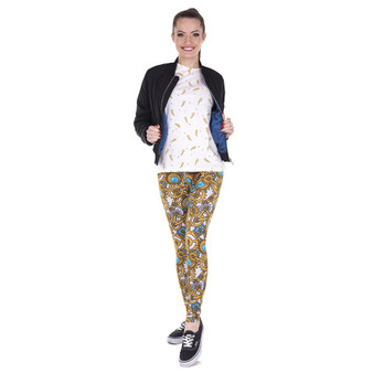 Women Legging Steam Punk Printing Leggins Sexy Leggings High Waist Women Pants