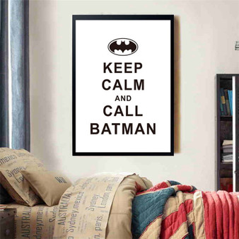 wall posters batman Posters  wall painting Canvas Art Print Wall Pictures Home Decoration picture Frame not include v16