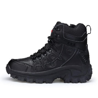 Men Professional Tactical Hiking Boots Waterproof Breathable DELTA Shoes Combat Military Boots Camping Mountain Sports Sneakers