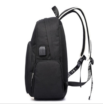 Death Stranding SAM CLIFF teenagers Schoolbag USB Charging Backpack