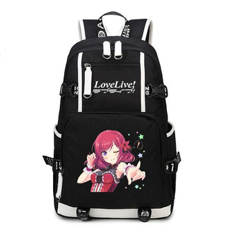 Anime Love Live Unisex Shoulder Laptop Travel Backpack