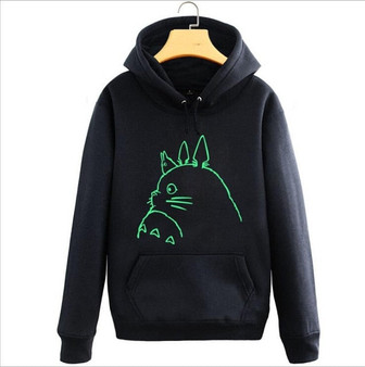 Anime Totoro Miyazaki Hayao Luminous hoodie Jacket